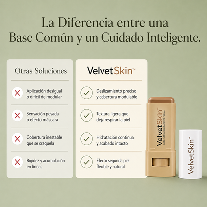 VelvetSkin™ Base Sérum Facial [Piel Radiante y Confianza Inmediata]