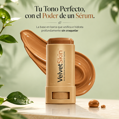 VelvetSkin™ Base Sérum Facial [Piel Radiante y Confianza Inmediata]