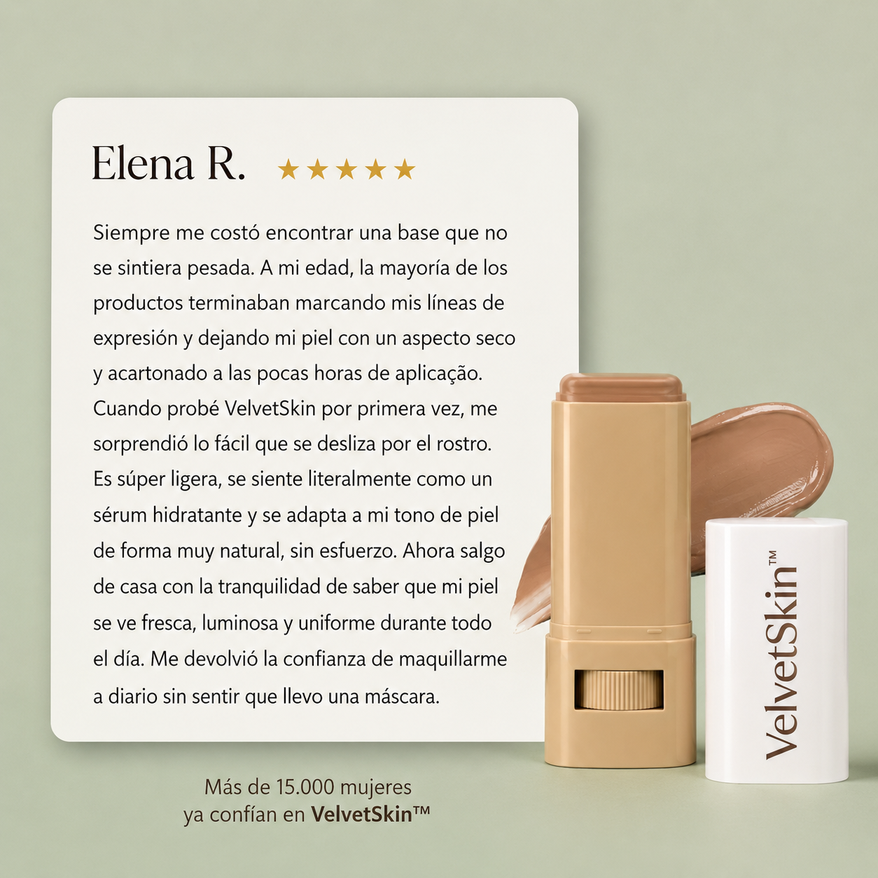 VelvetSkin™ Base Sérum Facial [Piel Radiante y Confianza Inmediata]